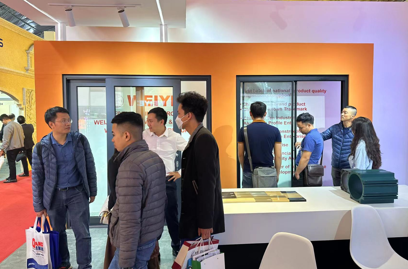 东南亚双展“狂飙”，k8凯发铝材亮相越南、菲律宾建材展