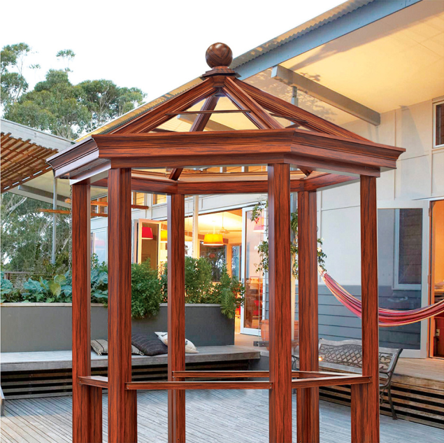 六角亭&走琅纂扶手