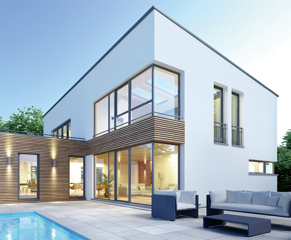 三轨非断桥推拉窗