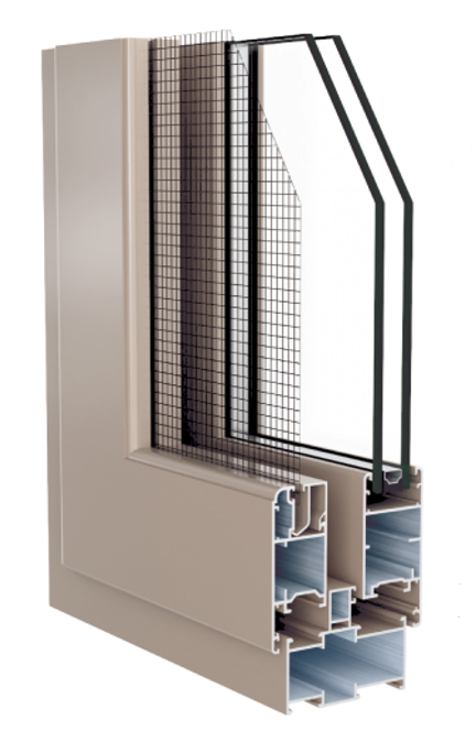 WY-K68BFD通常窗纱一体